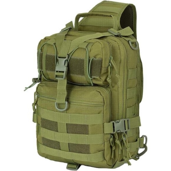 Tactical Sling Military Shoulder Bags Green